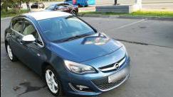 Opel Astra J Рестайлинг