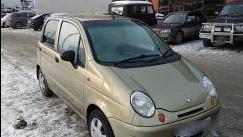 Daewoo Matiz I Рестайлинг