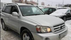 Toyota Highlander I (U20) Рестайлинг