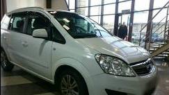 Opel Zafira B Рестайлинг