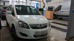 Opel Zafira B Рестайлинг