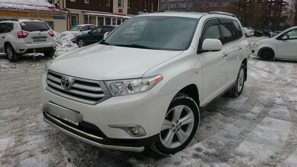 Toyota Highlander II (U40) Рестайлинг