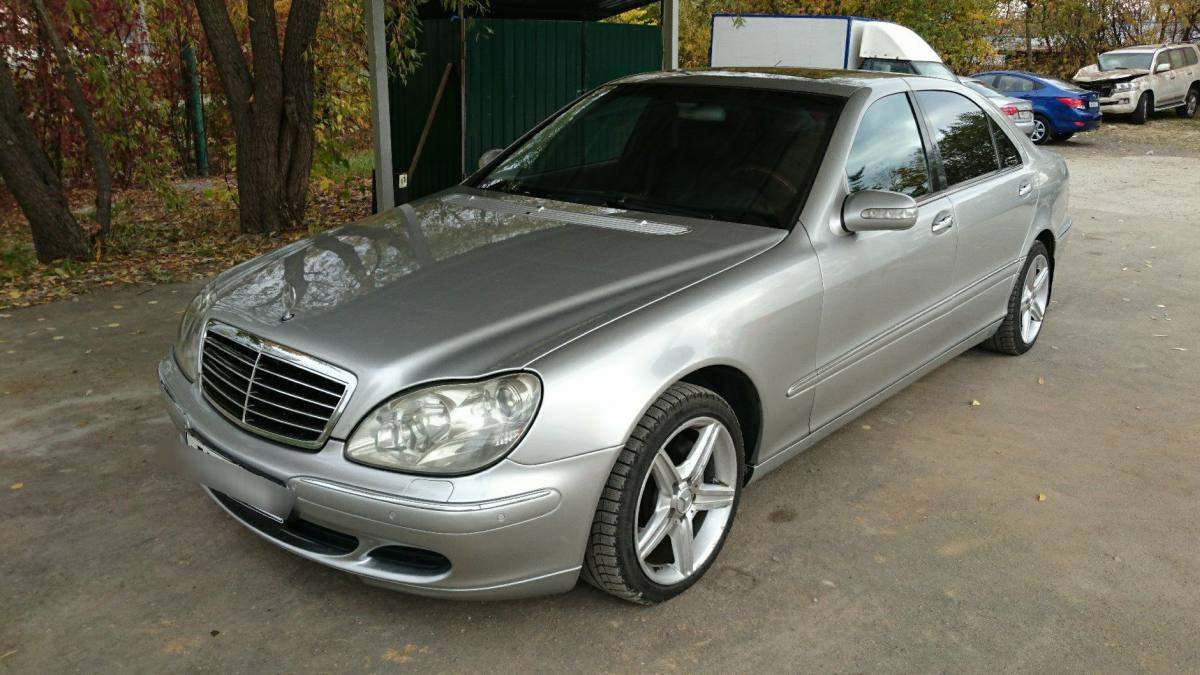 Mercedes-Benz S-klasse IV (W220) Рестайлинг