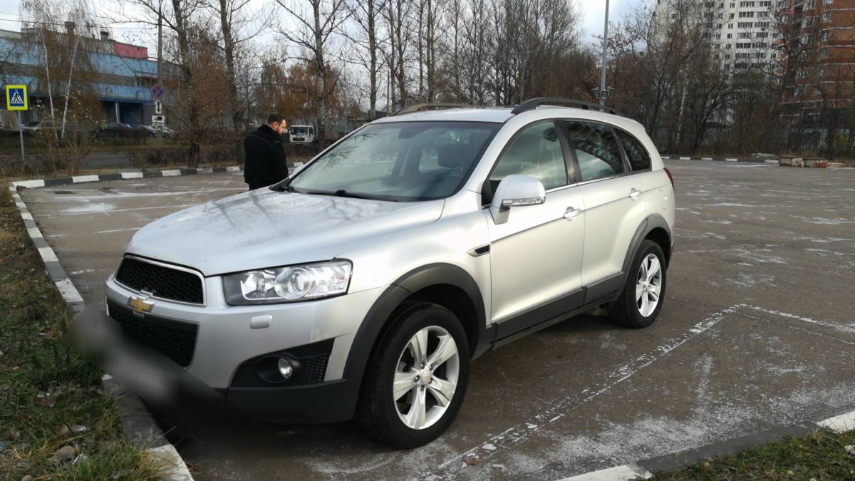 Chevrolet Captiva I Рестайлинг 2.4 AT (167 л.с.) 4WD [2012]