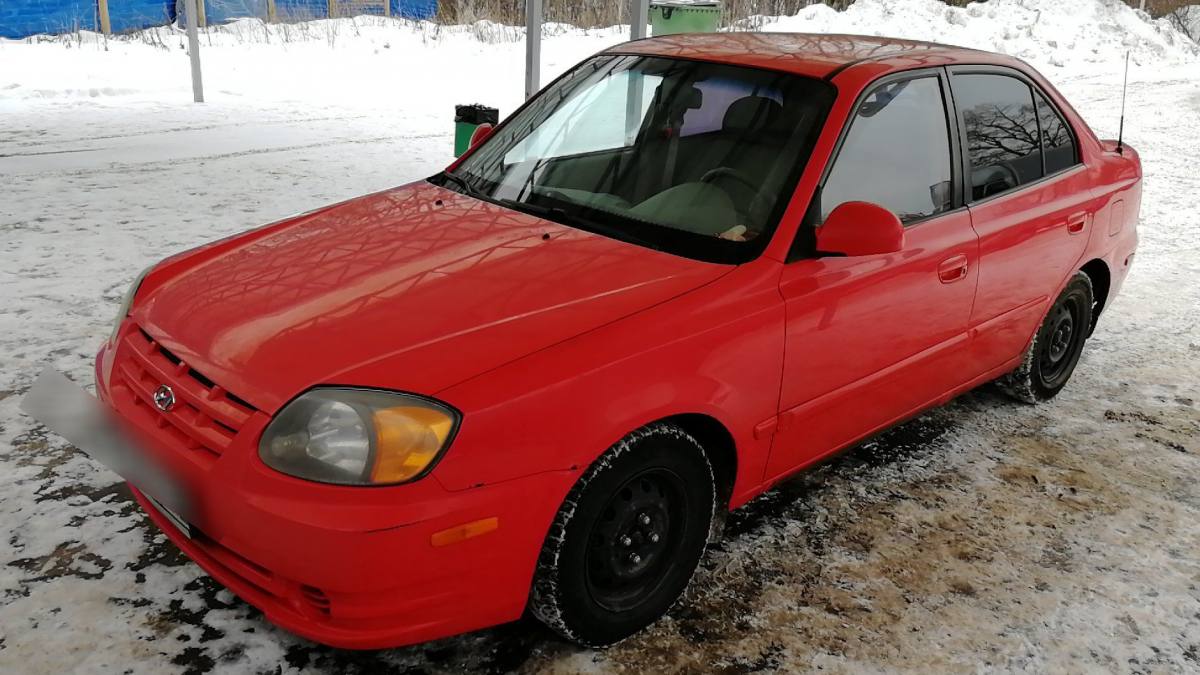 Hyundai Accent II Рестайлинг