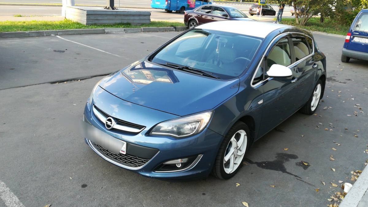 Opel Astra J Рестайлинг
