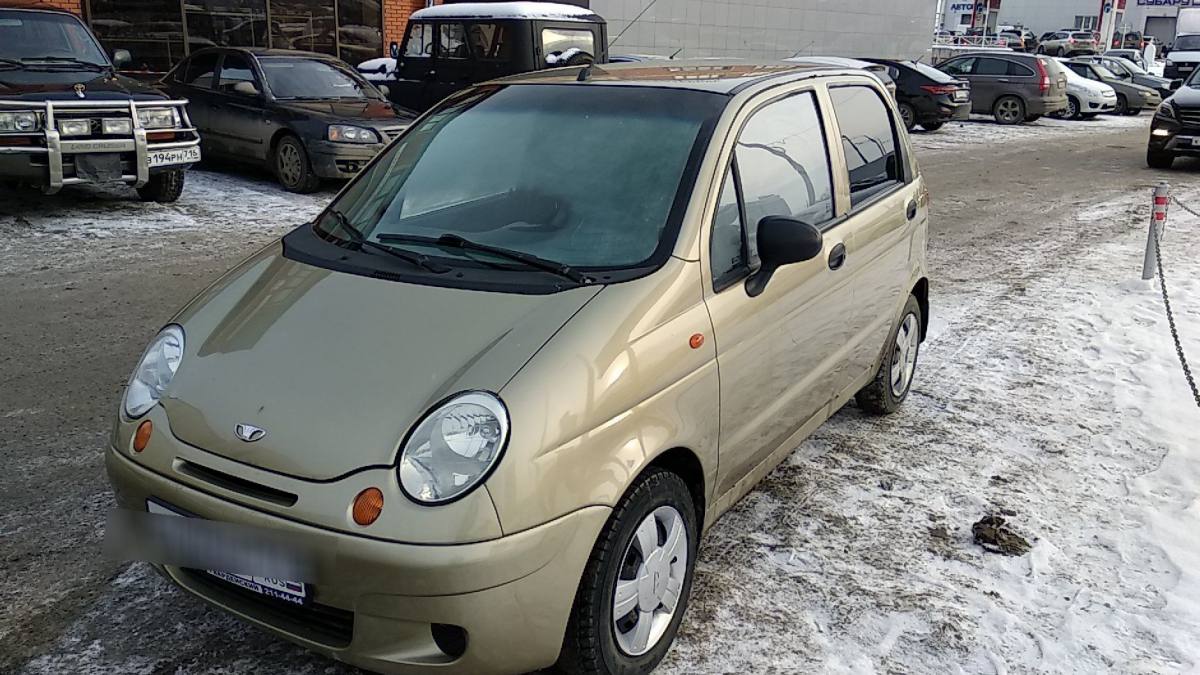 Daewoo Matiz I Рестайлинг