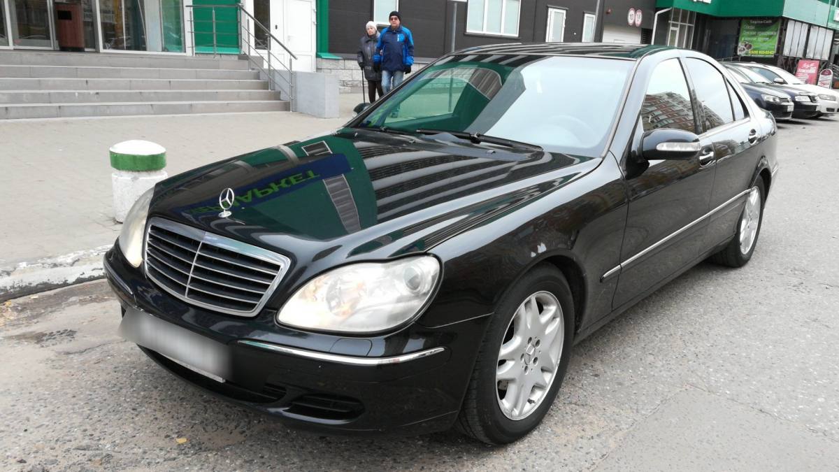 Mercedes-Benz S-klasse IV (W220) Рестайлинг