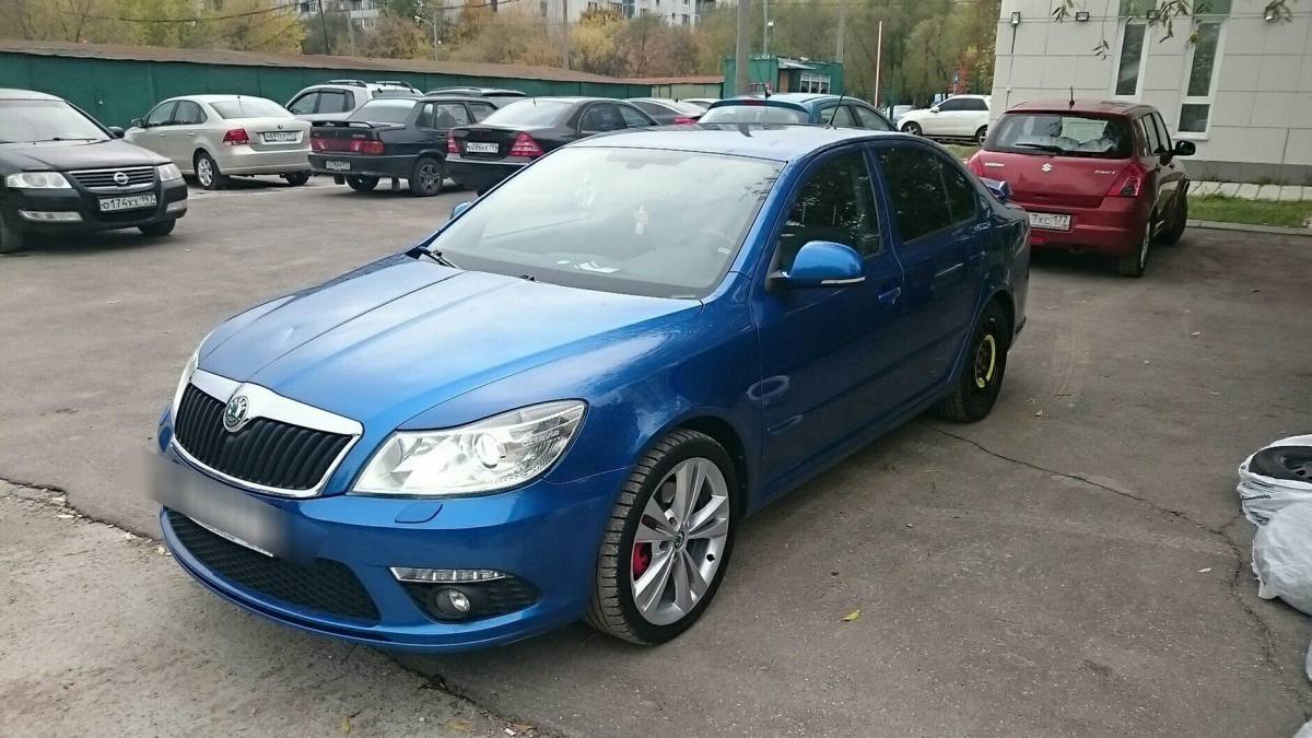 Skoda Octavia RS II Рестайлинг