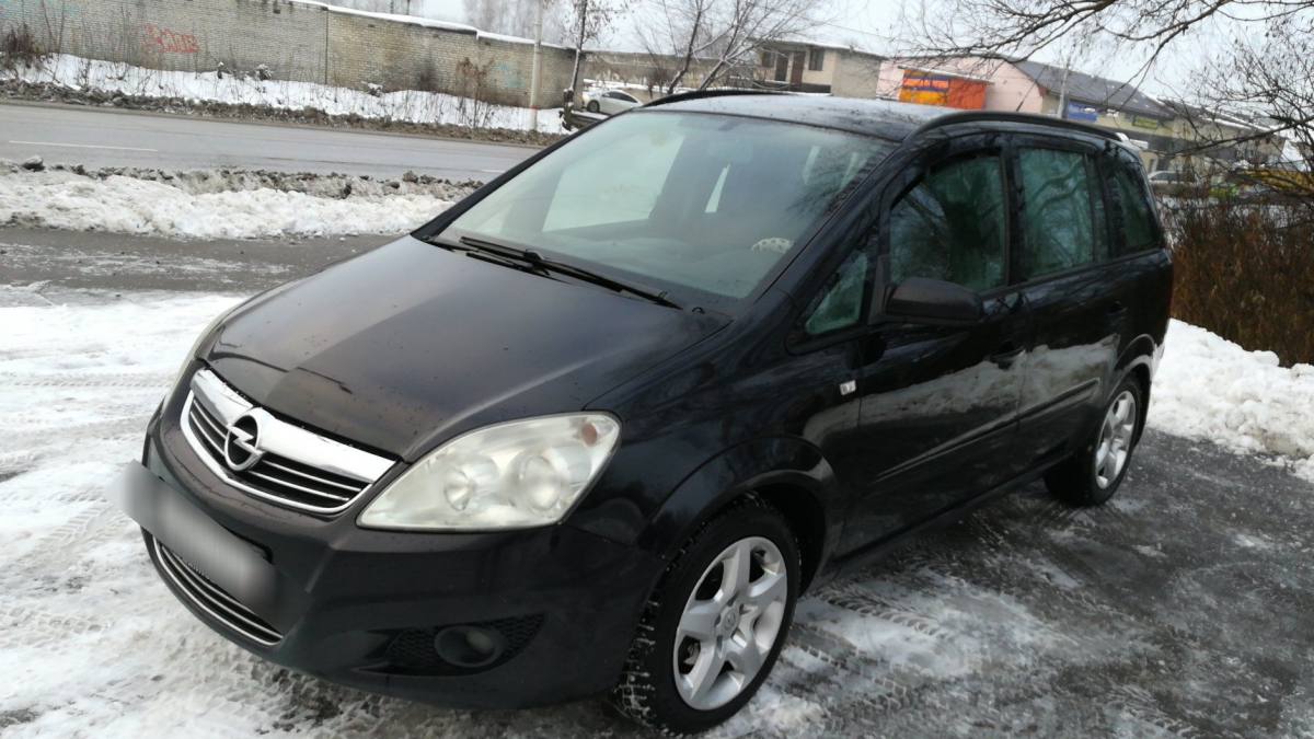 Opel Zafira B Рестайлинг