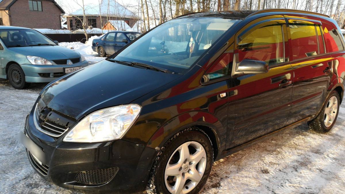 Opel Zafira B Рестайлинг