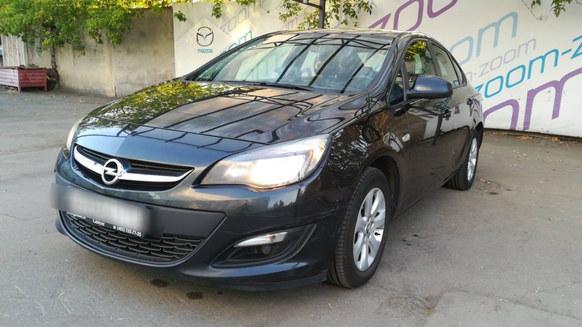 Opel Astra J Рестайлинг