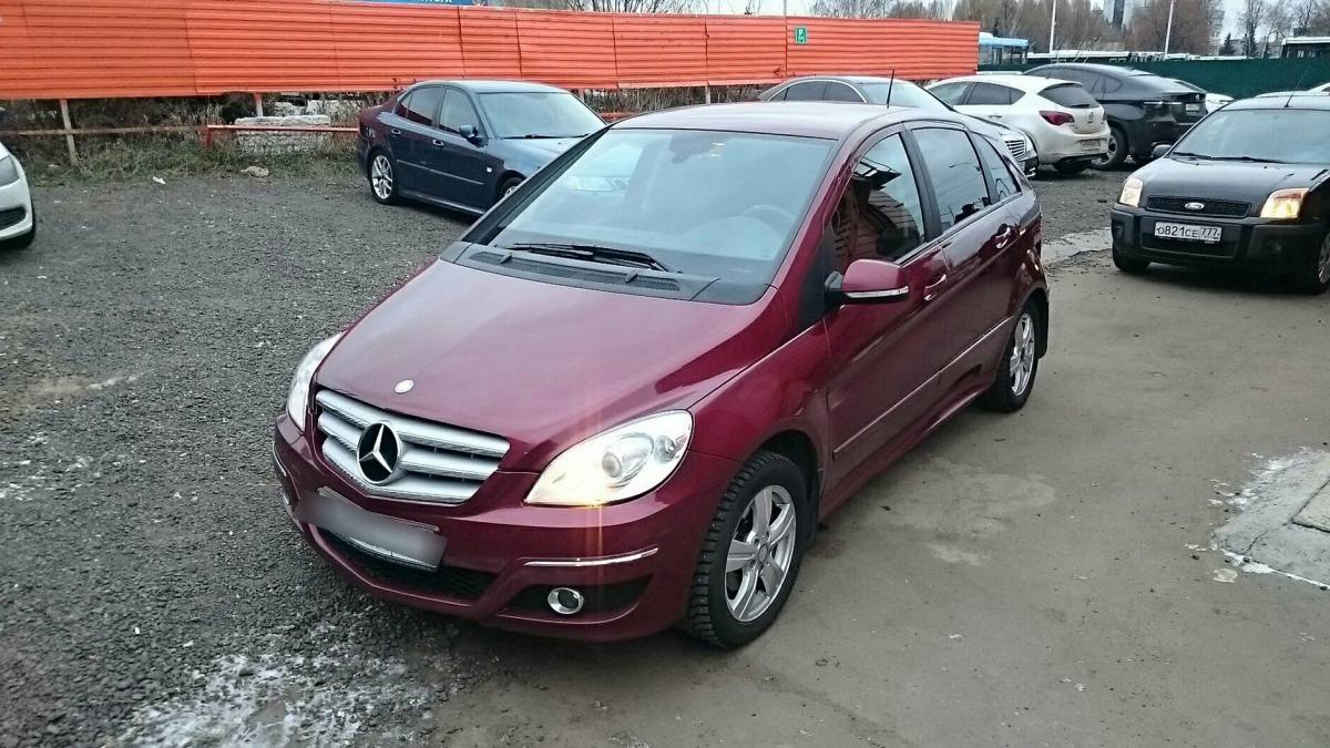 Mercedes-Benz B-klasse I (W245) Рестайлинг 180 1.7 CVT (116 л.с.) [2010]