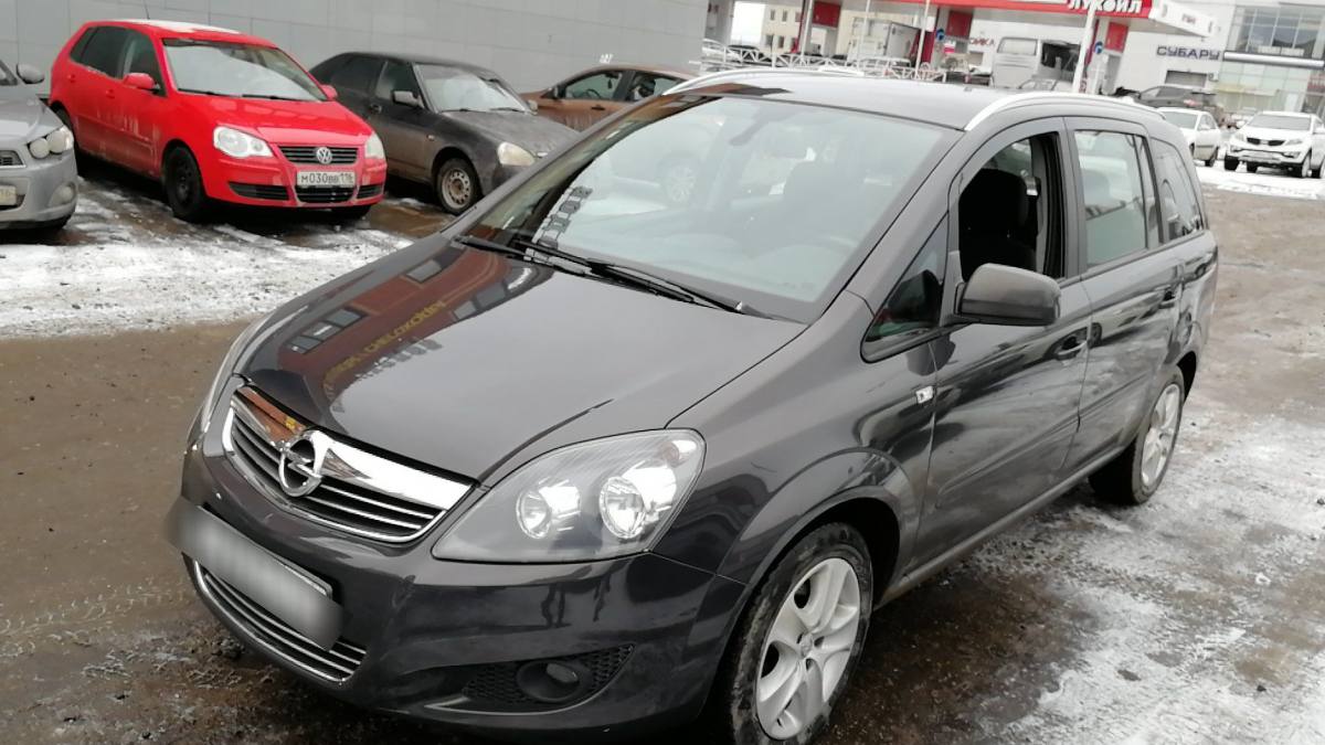 Opel Zafira B Рестайлинг