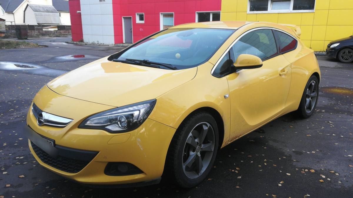Opel Astra J Рестайлинг