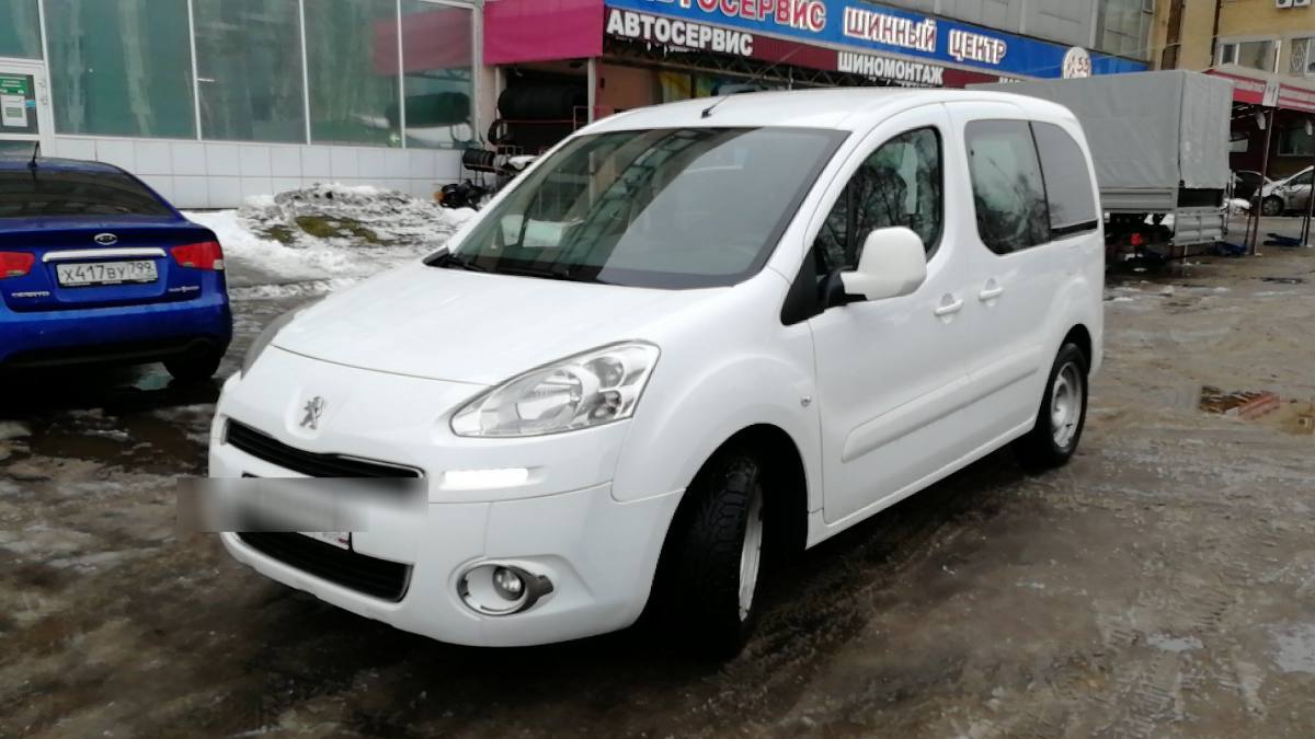 Peugeot Partner II Рестайлинг