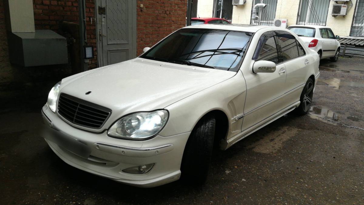 Mercedes-Benz S-klasse IV (W220) Рестайлинг