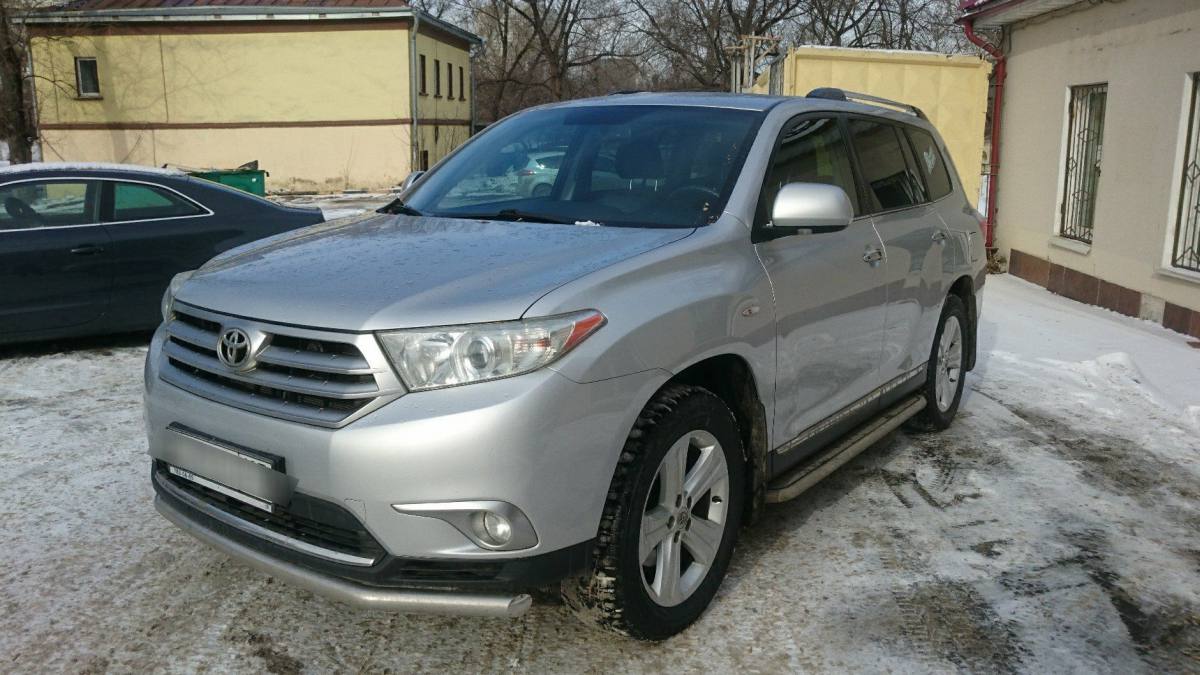 Toyota Highlander II (U40) Рестайлинг