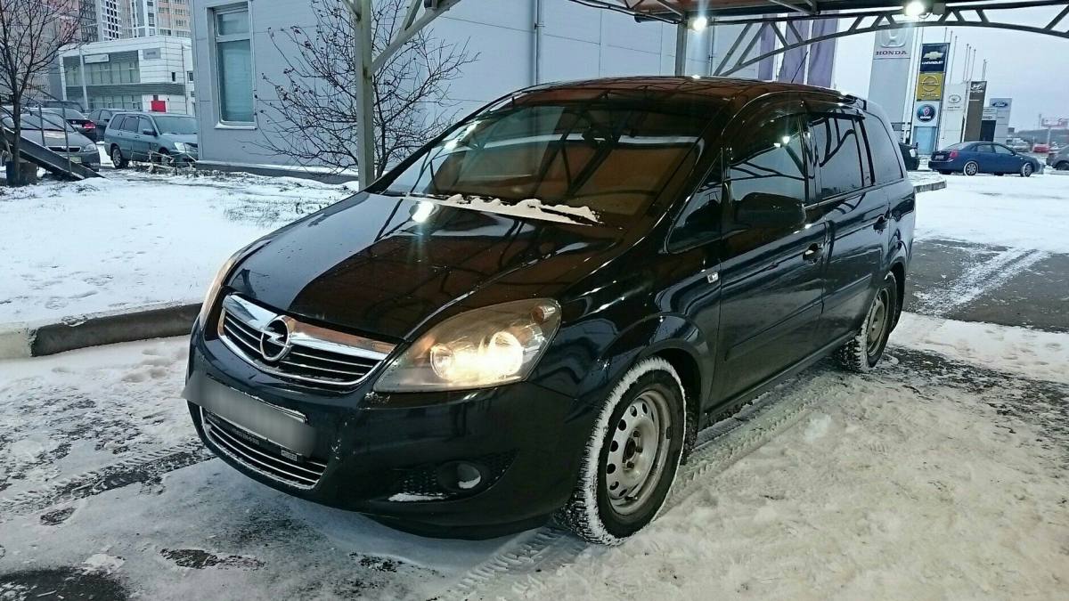 Opel Zafira B Рестайлинг
