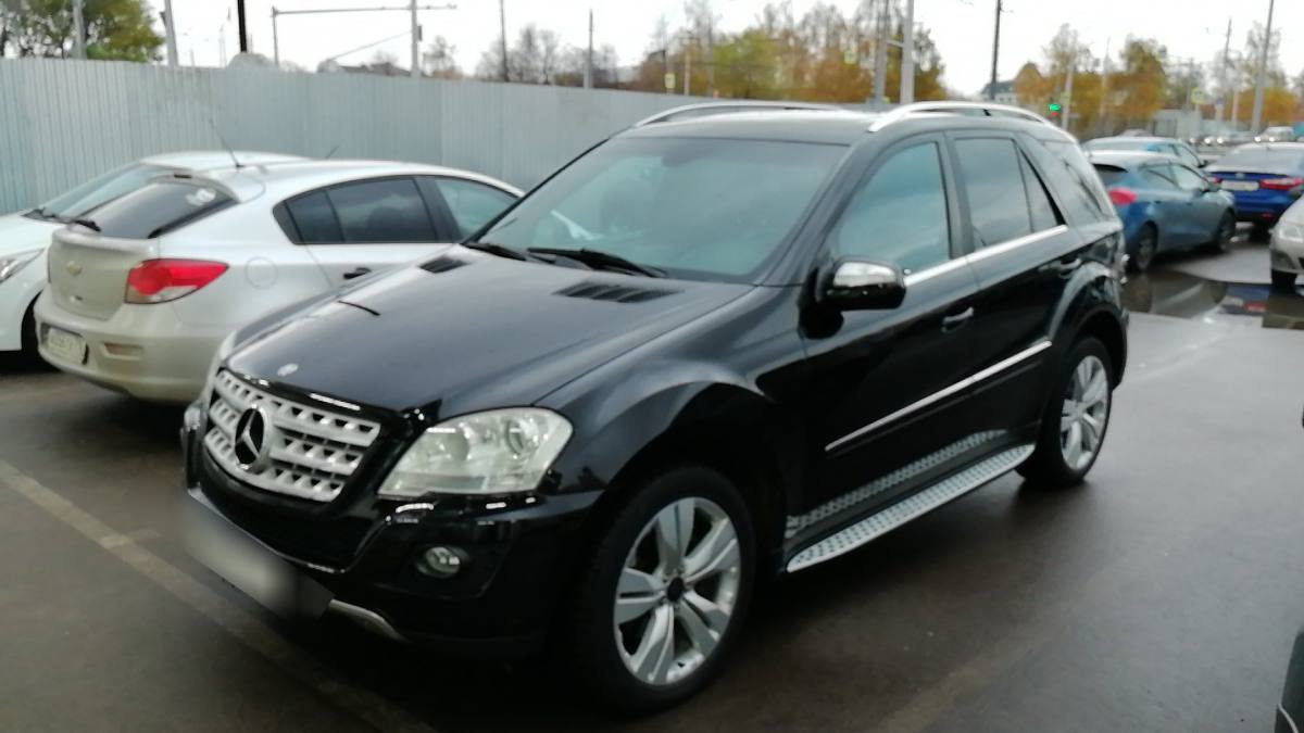 Mercedes-Benz M-klasse II (W164) Рестайлинг