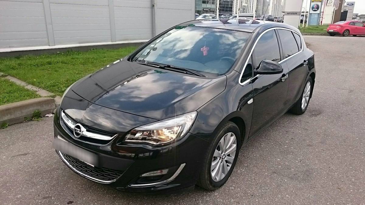 Opel Astra J Рестайлинг