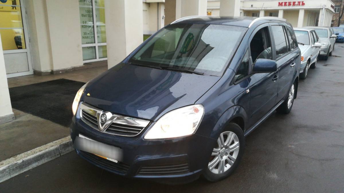 Opel Zafira B Рестайлинг