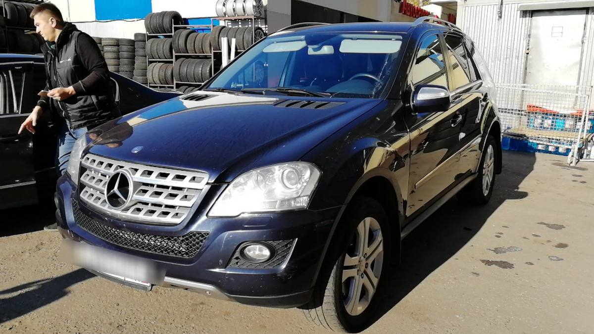 Mercedes-Benz M-klasse II (W164) Рестайлинг