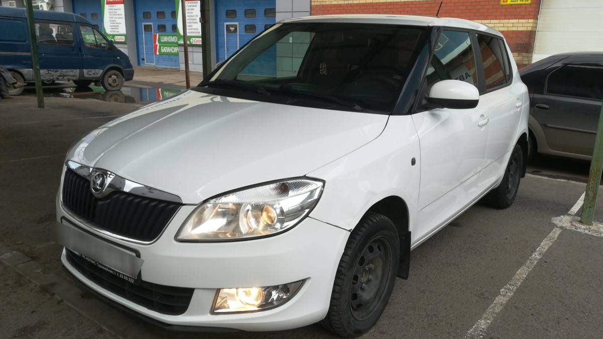 Skoda Fabia II Рестайлинг