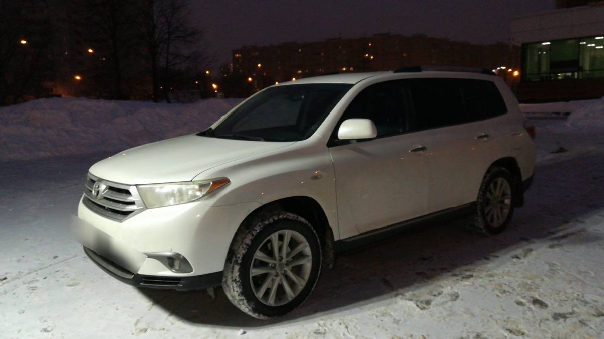 Toyota Highlander II (U40) Рестайлинг