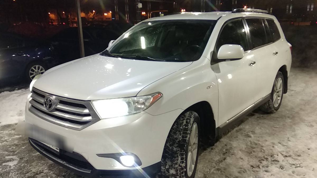 Toyota Highlander II (U40) Рестайлинг