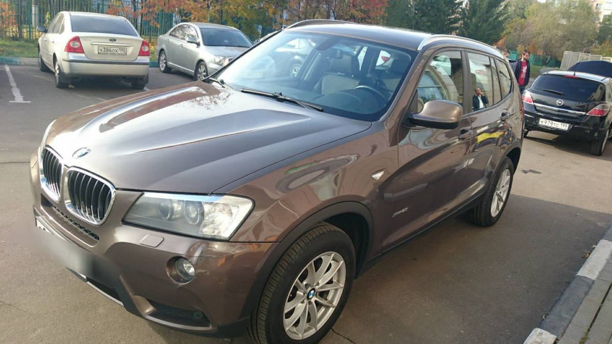 BMW X3 II (F25) 20d xDrive 2.0d AT (184 л.с.) 4WD [2012]