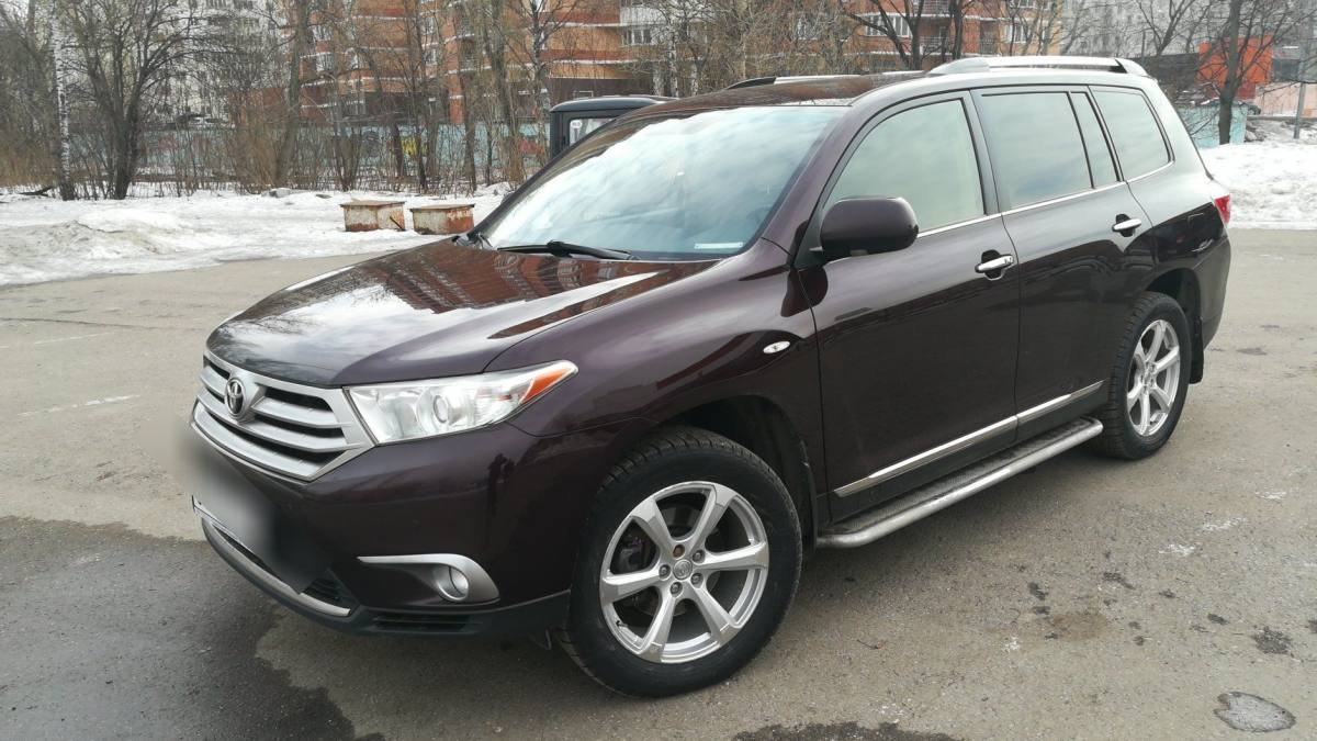 Toyota Highlander II (U40) Рестайлинг