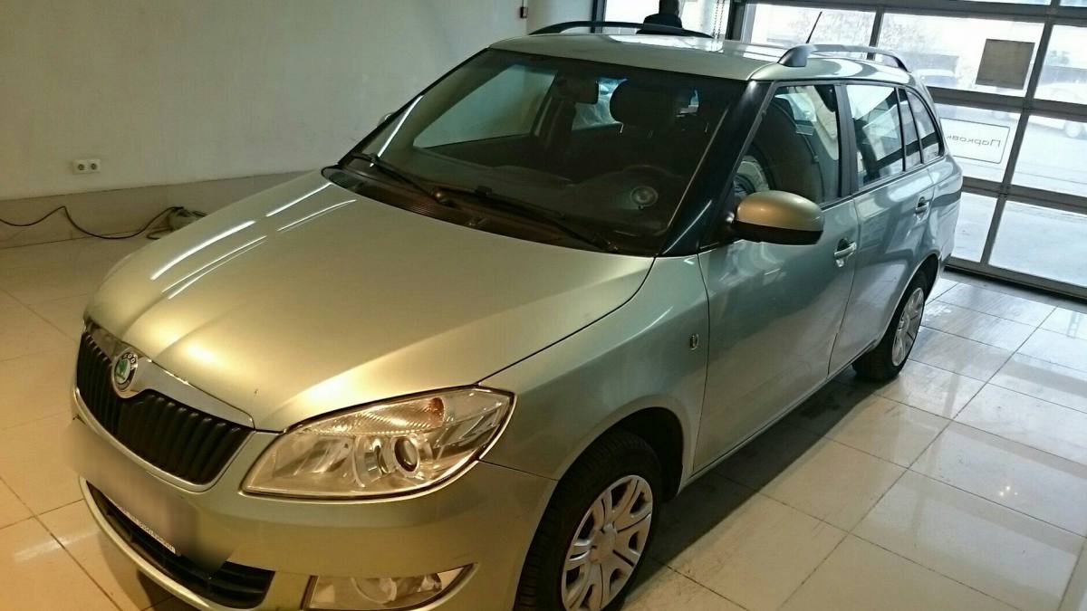 Skoda Fabia II Рестайлинг