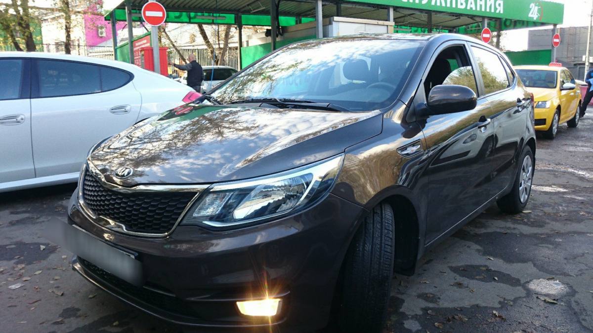 Kia Rio III Рестайлинг