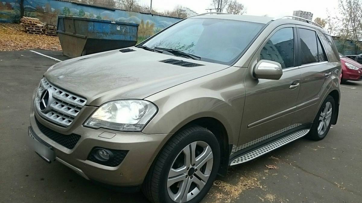 Mercedes-Benz M-klasse II (W164) Рестайлинг