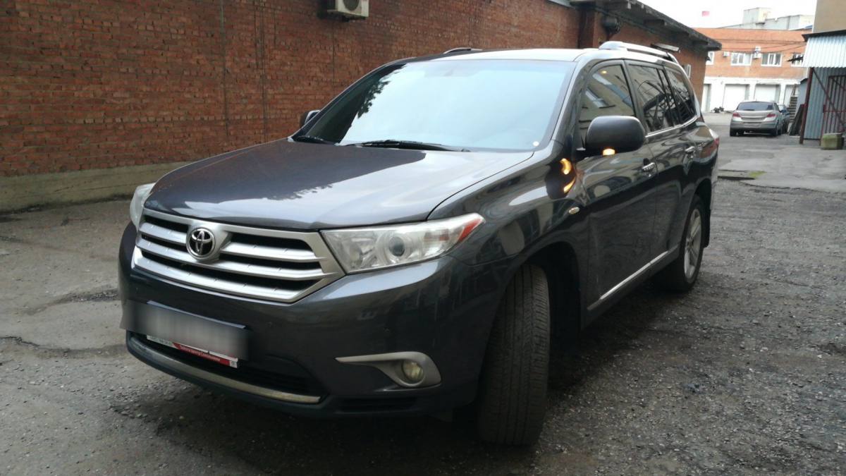 Toyota Highlander II (U40) Рестайлинг