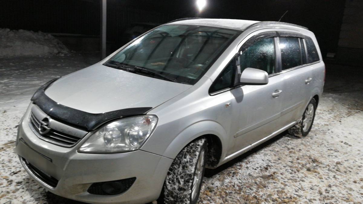Opel Zafira B Рестайлинг