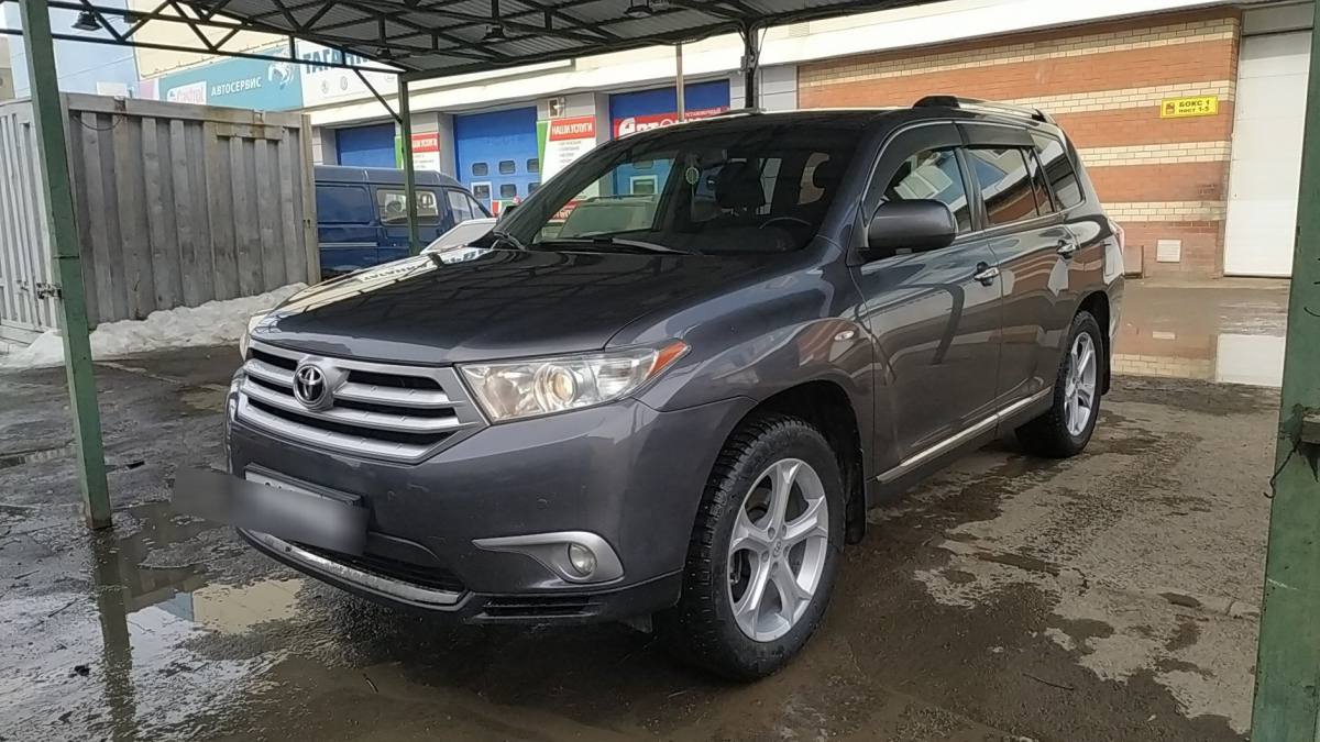 Toyota Highlander II (U40) Рестайлинг